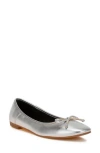 Rag & Co Enchanted Ballet Flat In Silver