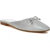 Rag & Co Jaylor Mule In Silver