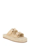 Rag & Co Juopa Espadrille Slide Sandal In Neutral