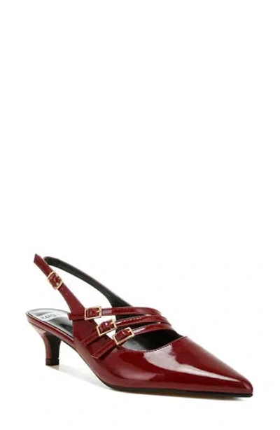 Rag & Co Kanebei Slingback Pump In Burgundy
