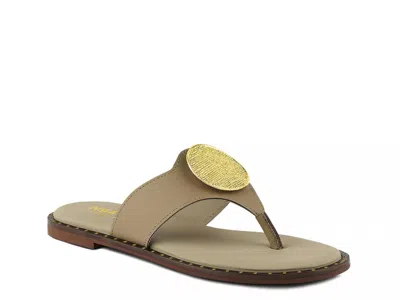 Rag & Co Kathleen Sandal In Brown