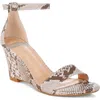 Rag & Co Kodor Wedge Sandal