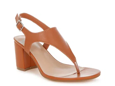 Rag & Co Lady Sandal In Brown