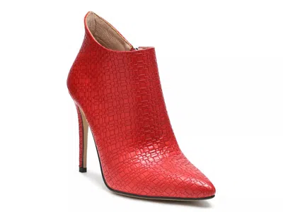 Rag & Co Lolita Bootie In Red