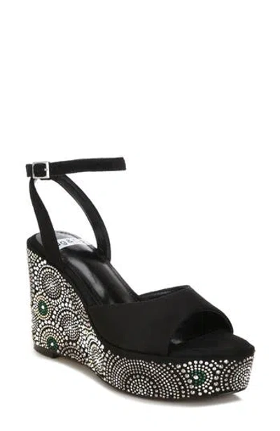 Rag & Co Mandala Wedge Sandal In Animal Print
