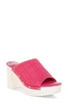 Rag & Co Marengo Platform Sandal In Pink