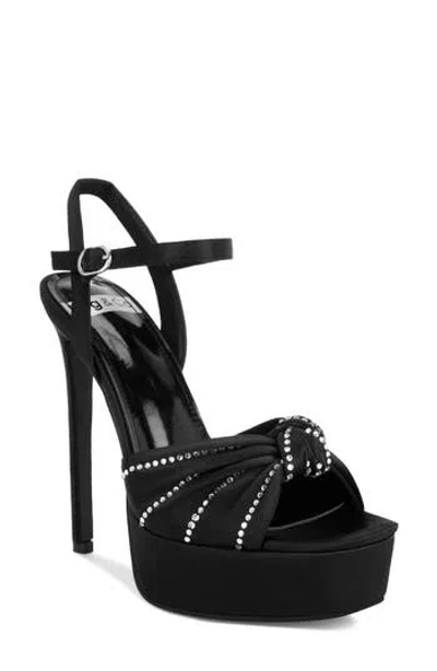 Rag & Co Margala Platform Sandal In Black