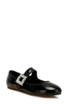 Rag & Co Women's Upstage Brooch Mary Jane Sandals In Black