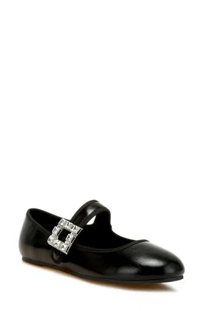 Rag & Co Women's Upstage Brooch Mary Jane Sandals In Black