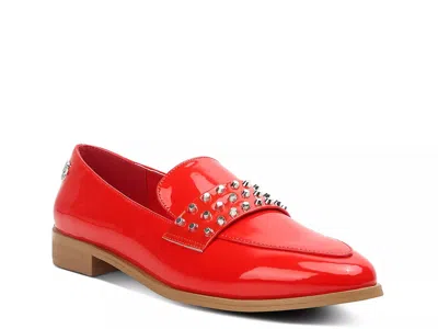 Rag & Co Meanbabe Loafer In Red