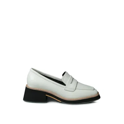 Rag & Co Moore Lead Lady Loafers - White