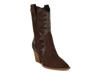 Rag & Co Rambler Western Boot In Brown