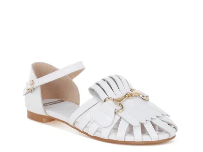 Rag & Co Ramita Flat In White