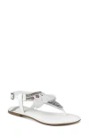 Rag & Co Risha Tassel Sandal In White