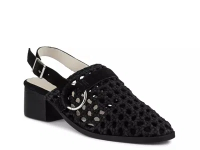 Rag & Co Rosalie Slingback Clog In Black