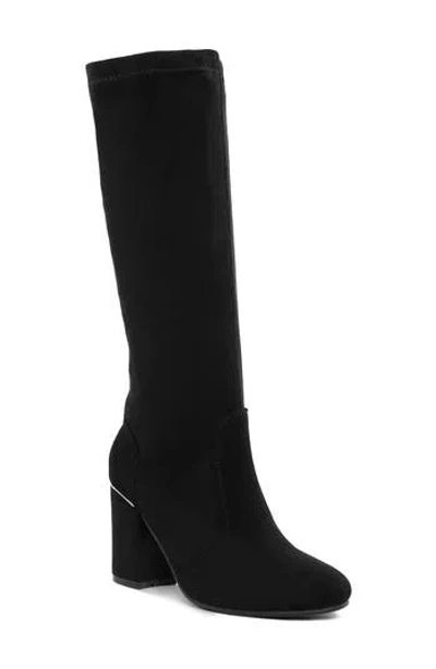 Rag & Co Saloniki Water Repellent Knee High Boot In Black