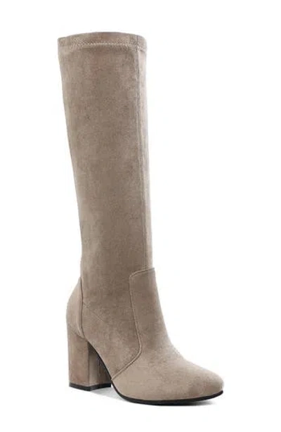 Rag & Co Saloniki Water Repellent Knee High Boot In Blue