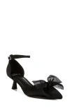 Rag & Co Shalom Bow Pump In Black