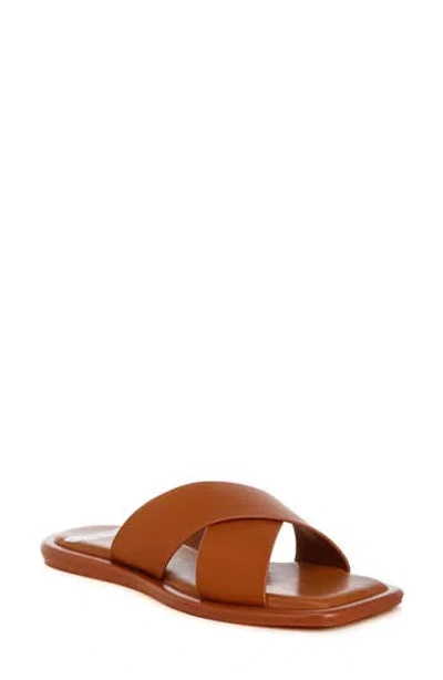Rag & Co Shosa Slide Sandal In Tan