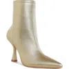 Rag & Co Tentia Pointed Toe Bootie In Gold