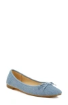 Rag & Co Vigilante Ballet Flat In Blue