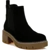 Rag & Co Vostok Lug Sole Chelsea Boot In Black
