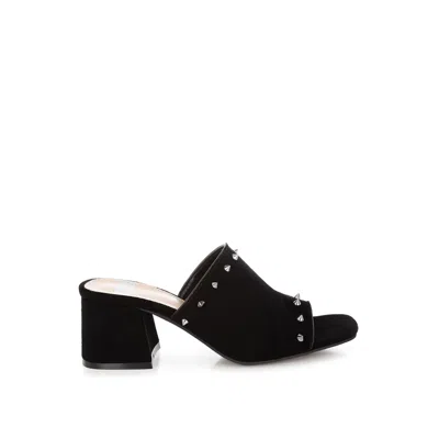 Rag & Co Women's Agape Genuine Suede Leather Slip Ons In Black