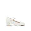 Rag & Co Women's Antara Tweed Mary Jane Sandals In White By  In White