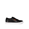 Rag & Co Women's Ashford Black Fine Suede Handcrafted Sneakers By  In Black