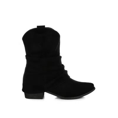 Rag & Co Women's Bronco Slouchy Calf Boots In Black