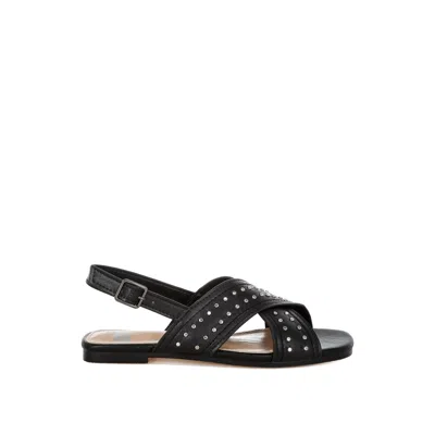 Rag & Co Women's Calluna Stud Embellished Buckled Flats In Black