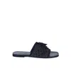 Rag & Co Women's Cedar Handwoven Natural Black Tassel Flats In Black