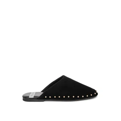 Rag & Co Women's Corbera Studs Embellished Flat Mules In Black By