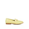 Rag & Co Women's Dareth Horsebit Flat Heel Loafers In Yellow By  In Yellow