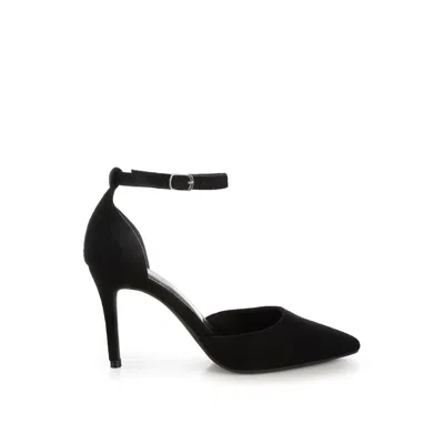 Rag & Co Women's Dolona Microfiber Stiletto Heel Sandals In Black