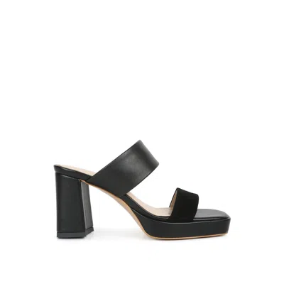 Rag & Co Eddlia Slip On Platform Sandals In Black