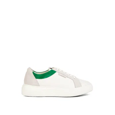 Rag & Co Women's Endler Color Block Leather Sneakers In Green By
