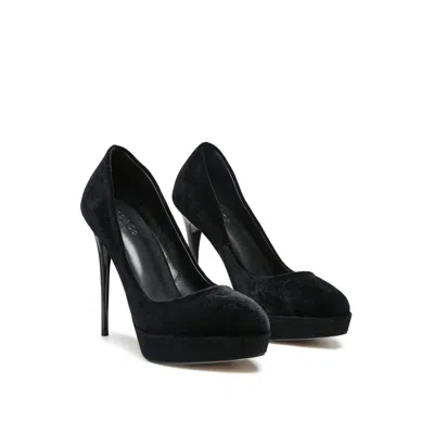 Rag & Co Women's Faustine Black High Heel Dress Shoe