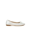 Rag & Co Fearless Satin Bow Embellished Ballerinas In White
