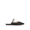 Rag & Co Women's Geode Pearl Embellished Slip On Mules In Black In Black