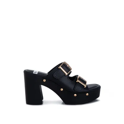 Rag & Co Women's Kenna Dual Buckle Strap Sandals In Black By