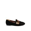 Rag & Co Women's Malta Penny Strap Velvet Loafers In Black