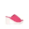 Rag & Co Marengo Platform Sandal In Pink