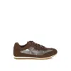 Rag & Co Women's Milon Microfiber & Mesh Sneakers In Brown In Brown