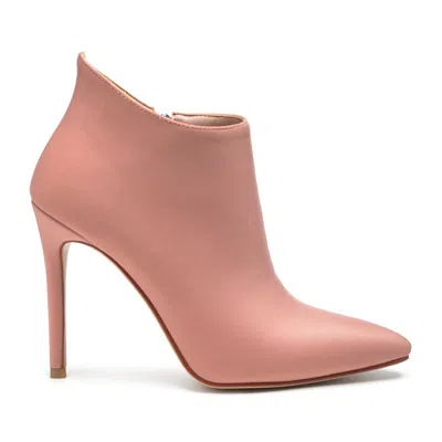 Rag & Co Melba Pointed Toe Stiletto Boot In Pink