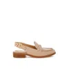 Rag & Co Women's Neutrals Remykin Braided Penny Strap Loafers In Beige