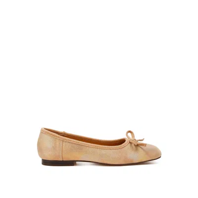Rag & Co Women's Neutrals Rubyrose Genuine Suede Bow Ballerinas By  In Black