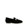 Rag & Co Women's New Ode Rhinestone Penny Strap Loafers In Black In Black