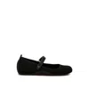 Rag & Co Women's Nordeux Velcro Strap Mary Jane Sandals In Black In Black