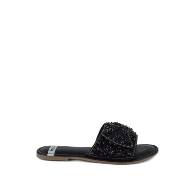 Rag & Co Women's Pipa Big Bow Beaded Flats In Black By